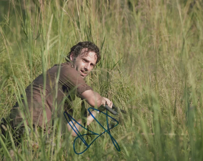 Andrew Lincoln autograph