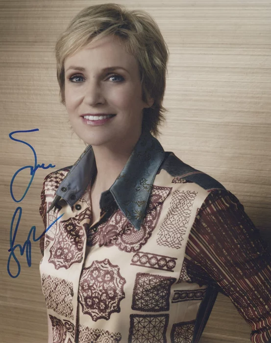 Jane Lynch autograph