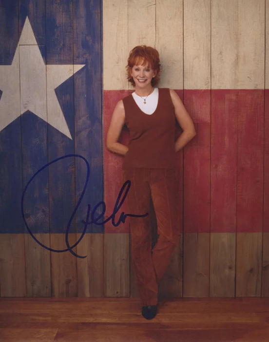 Reba McEntire autograph