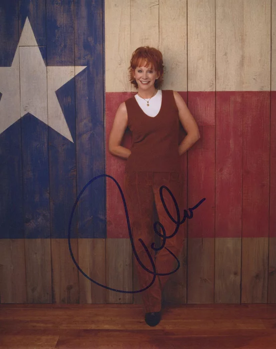 Reba McEntire autograph