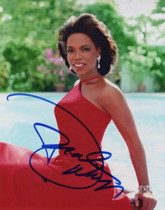 Oprah Winfrey autograph