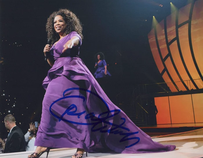 Oprah Winfrey autograph