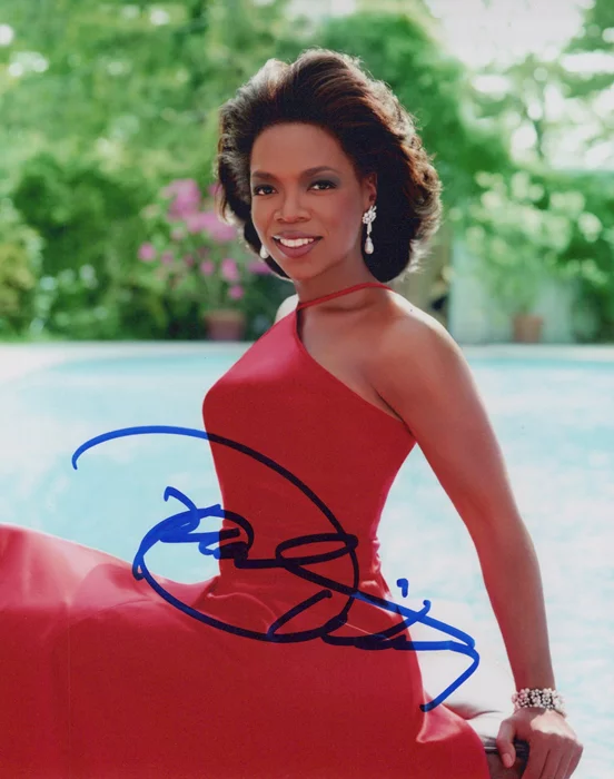 Oprah Winfrey autograph
