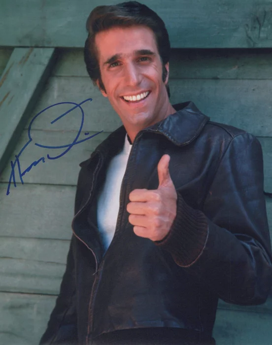 Henry Winkler autograph