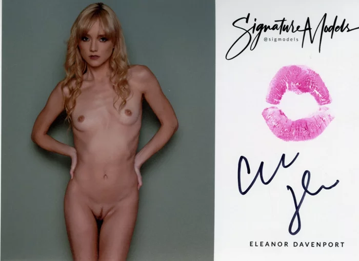 Eleanor Davenport autograph