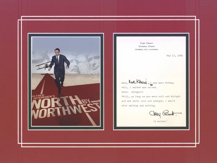 Cary Grant autograph