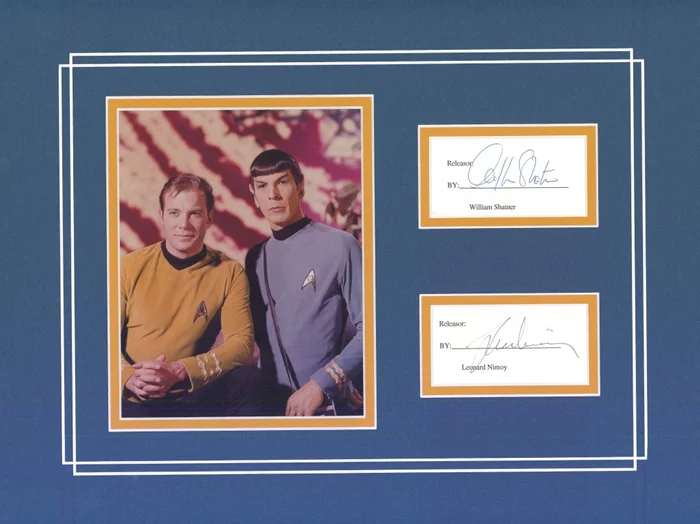 Star Trek autograph