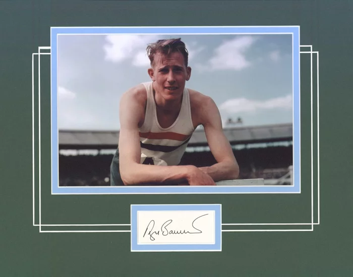 Roger Bannister autograph