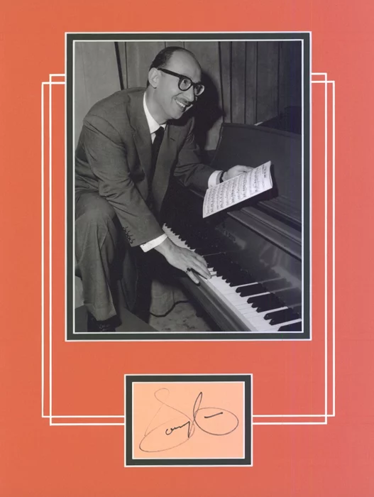 Sammy Cahn autograph