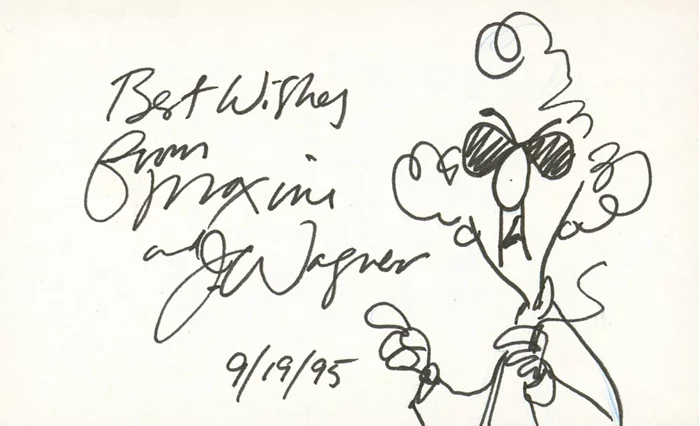 John Wagner autograph