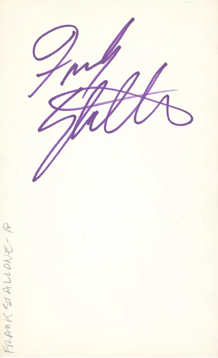 Frank Stallone autograph