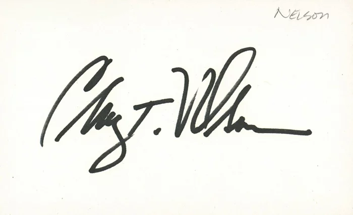 Craig T. Nelson autograph