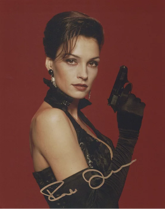 Famke Janssen autograph