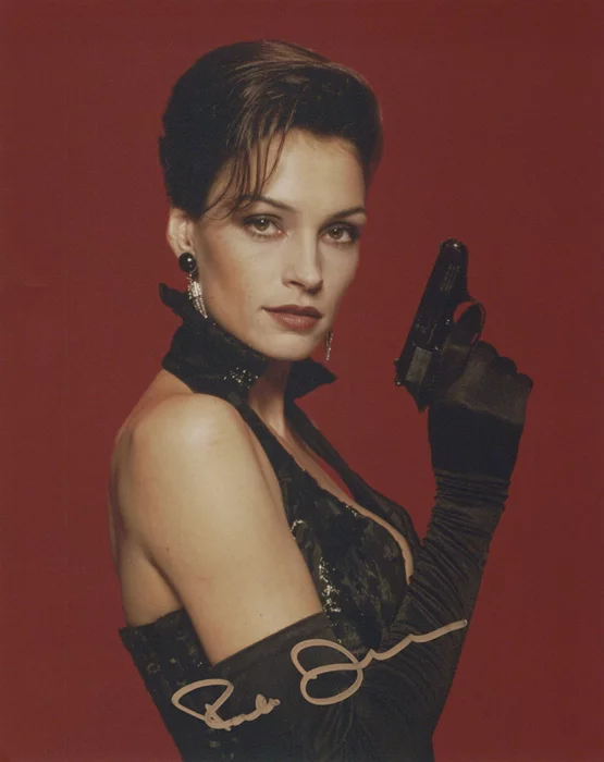 Famke Janssen autograph