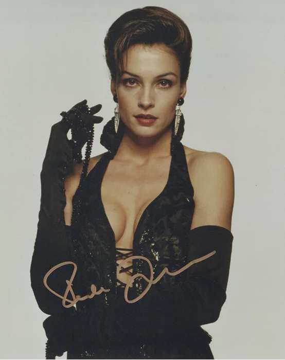Famke Janssen autograph