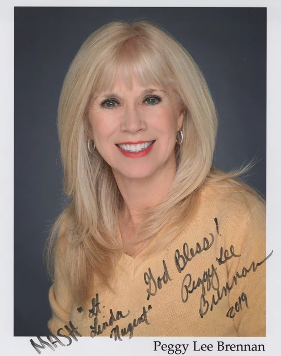 Peggy Lee Brennan autograph