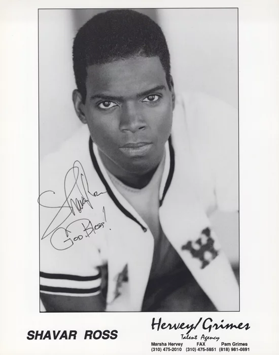 Shavar Ross autograph