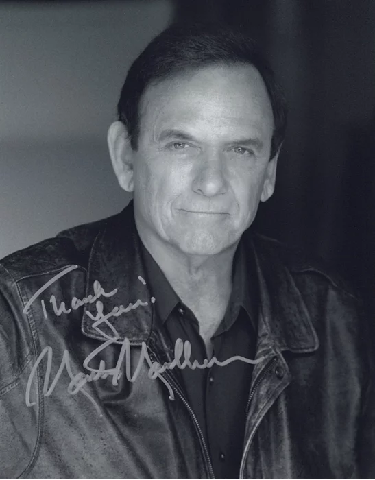 Monte Markham autograph
