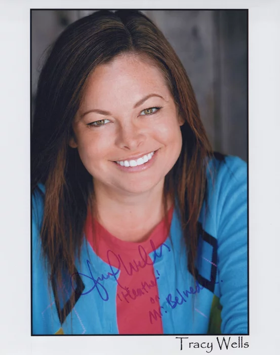 Tracy Wells autograph