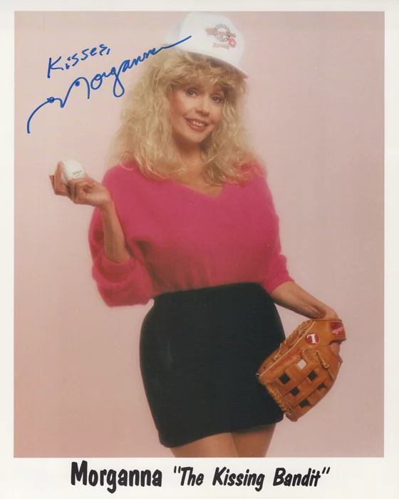 Morganna autograph