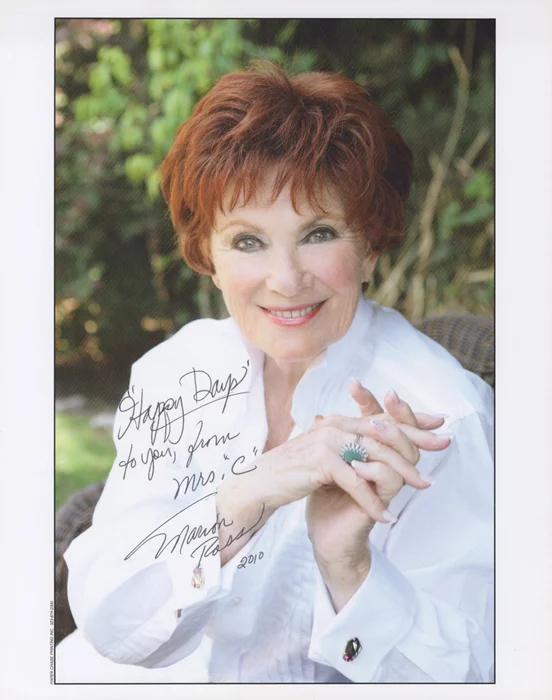 Marion Ross autograph