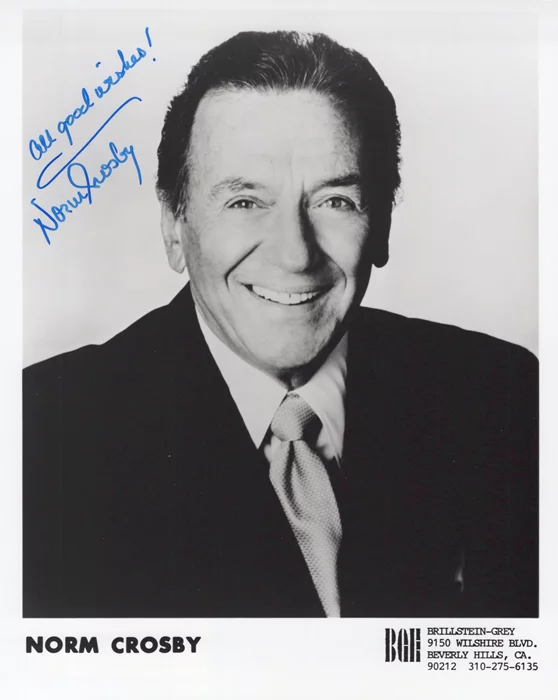 Norm Crosby autograph