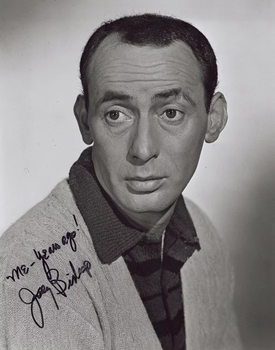 Joey Bishop autograph