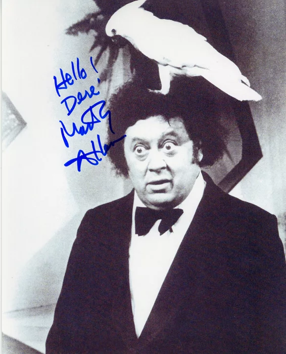 Marty Allen autograph