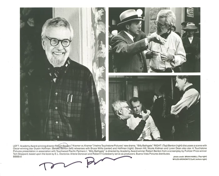 Robert Benton autograph