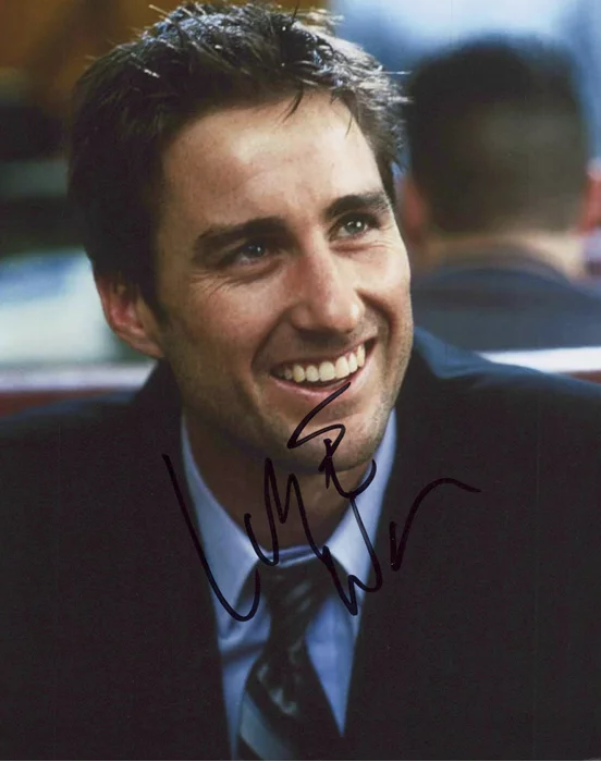 Luke Wilson autograph