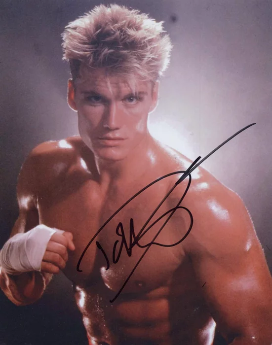 Dolph Lundgren autograph