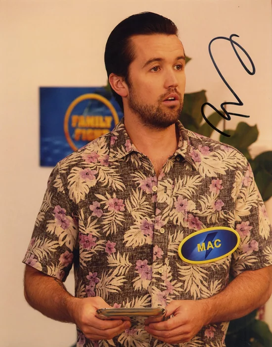 Rob McElhenney autograph