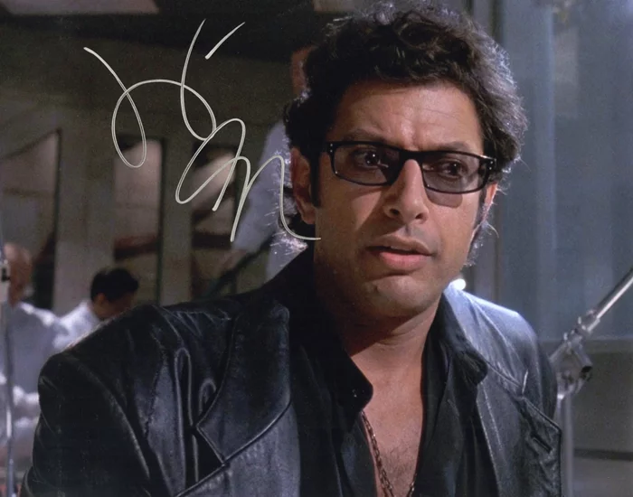 Jeff Goldblum autograph