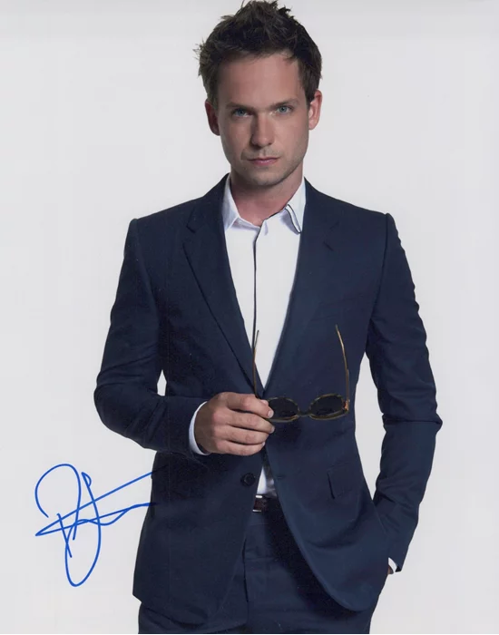 Patrick J. Adams autograph