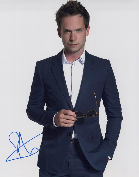 Patrick J. Adams autograph