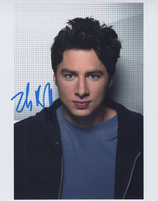 Zach Braff autograph
