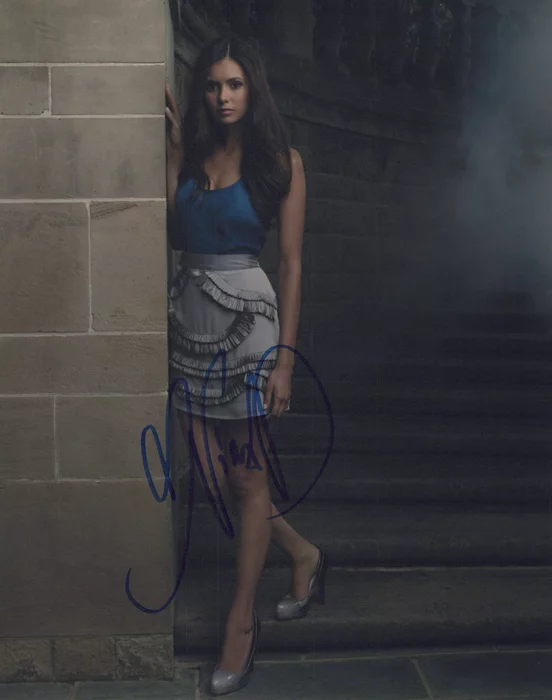Nina Dobrev autograph
