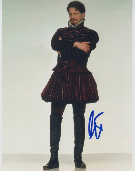 Colin Firth autograph