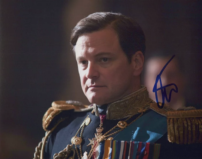 Colin Firth autograph