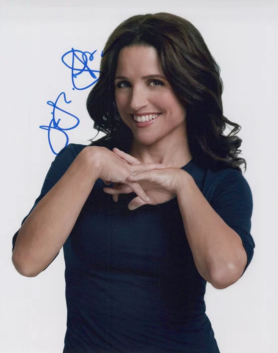 Julia Louis Dreyfus autograph