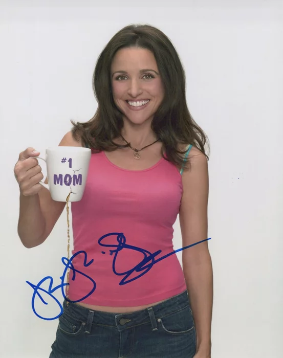 Julia Louis Dreyfus autograph