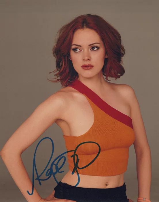 Rose McGowan autograph