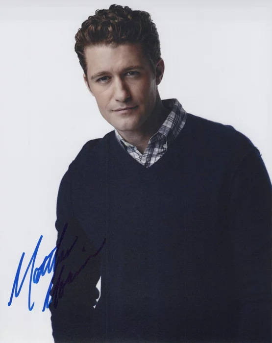 Matthew Morrison autograph