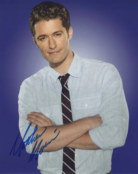 Matthew Morrison autograph