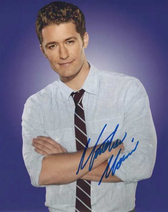 Matthew Morrison autograph