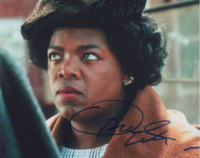 Oprah Winfrey autograph