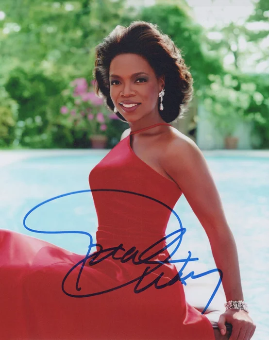 Oprah Winfrey autograph