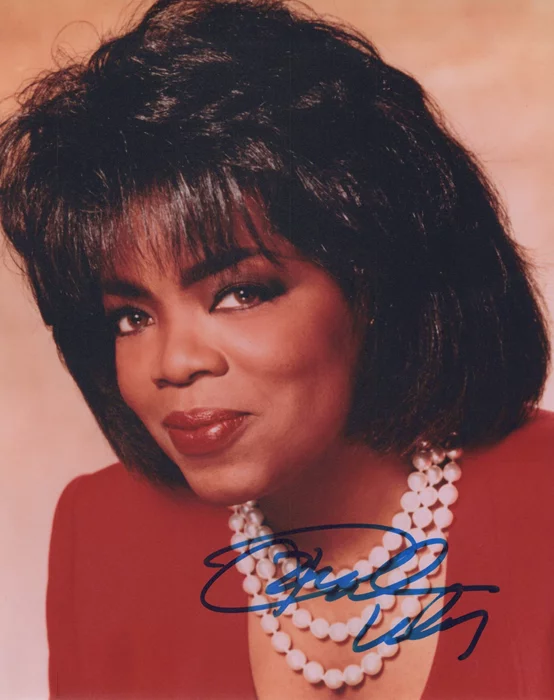 Oprah Winfrey autograph