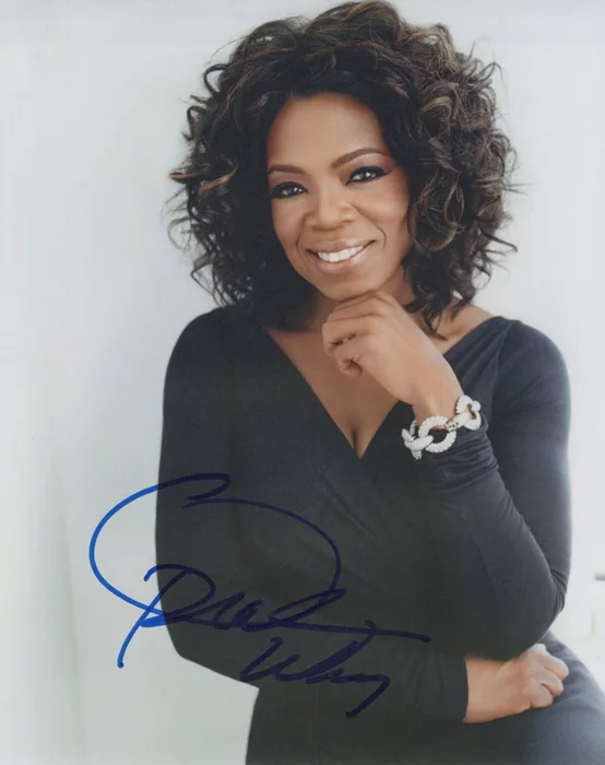 Oprah Winfrey autograph