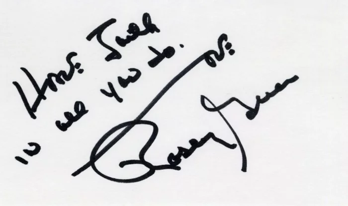 Rosey Grier autograph